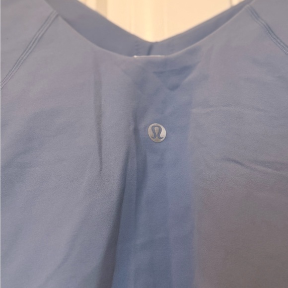 Lululemon Align Cropped Cami Tank Top Blue Willow Light Support C/D Cup Nulu - Picture 4 of 4